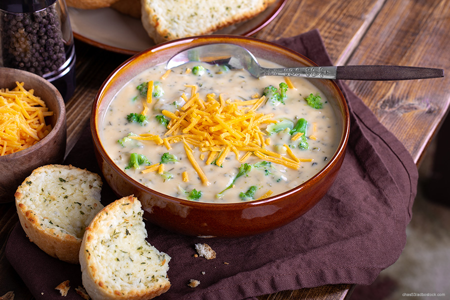 cheddar broccoli soup