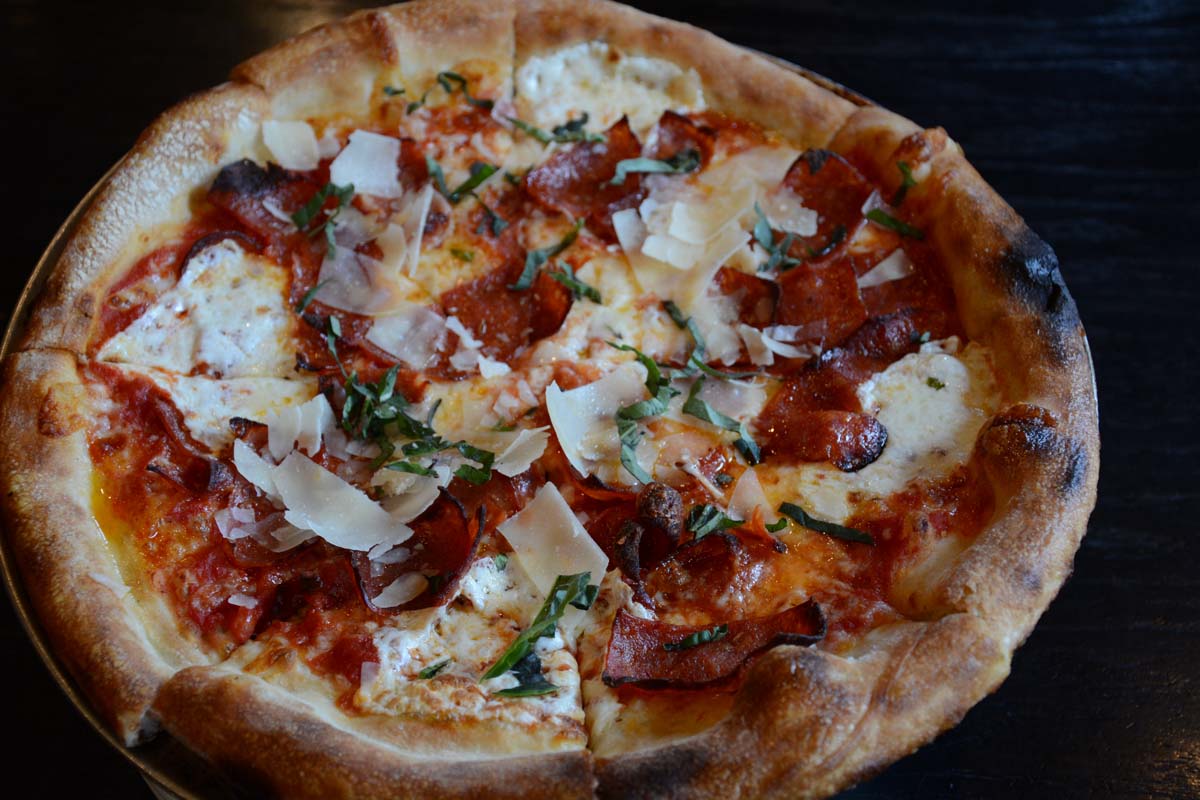 Coals, artisan pizza, Louisville, ky, pepperoni, margherita, the Brownsboro, pizza