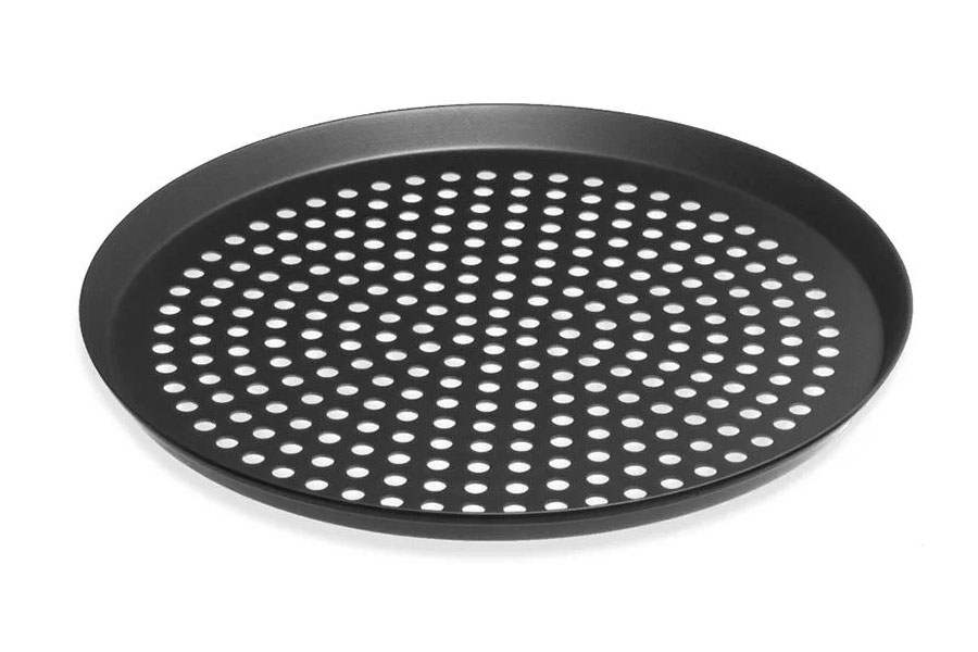 LloydPans Cutter Pans, perforated cutter pizza pans