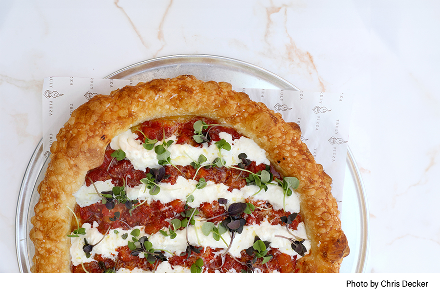 Humble Eggplant Pizza
