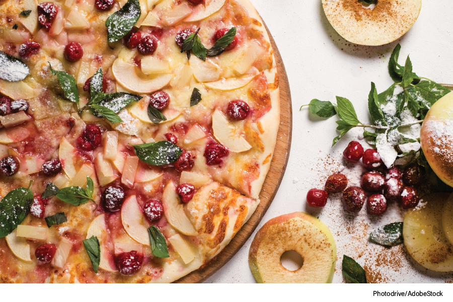 dessert pizza, marketing desserts