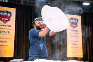 World Pizza Games Largest Dough Stretch, Pizza Expo 2024