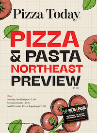 September 2023 Issue of Pizza Today Magazine, magazine cover, Pizza and Pasta Northeast