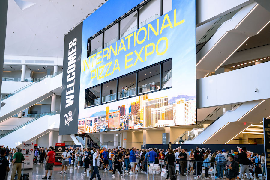 Pizza Expo registration, Las Vegas Convention Center