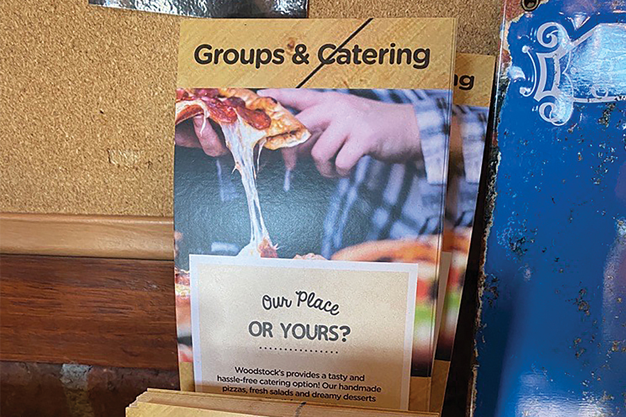 Booking Catering and Facility Rental