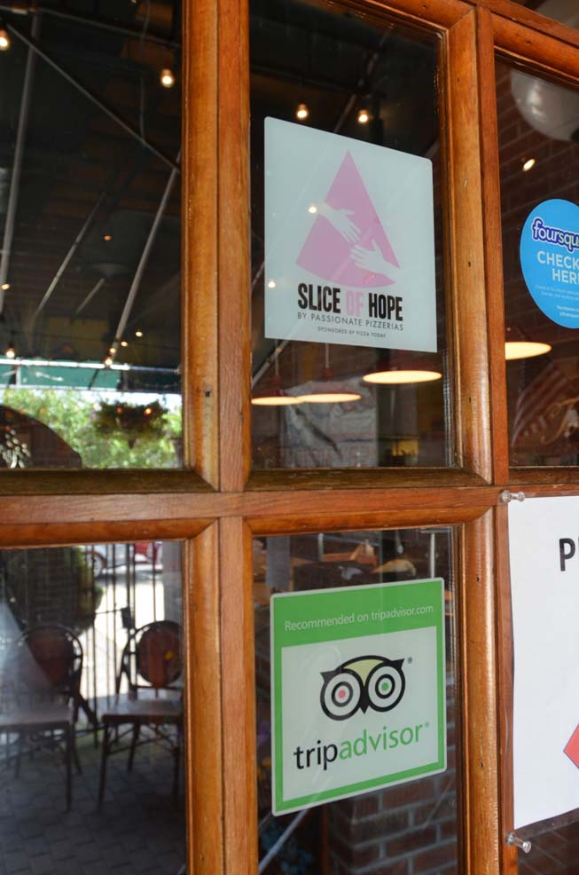 tripadvisor, sticker, window, display, signage