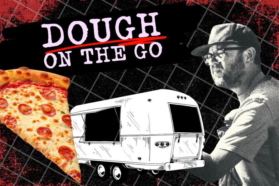 Image depicting a mobile pizzeria