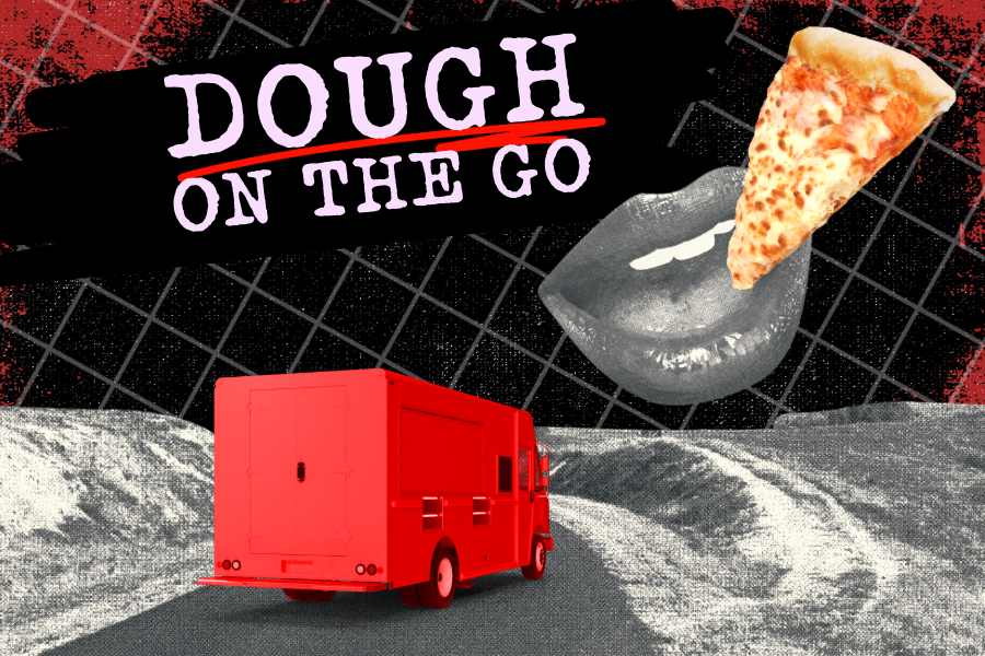 Image of mobile pizza truck