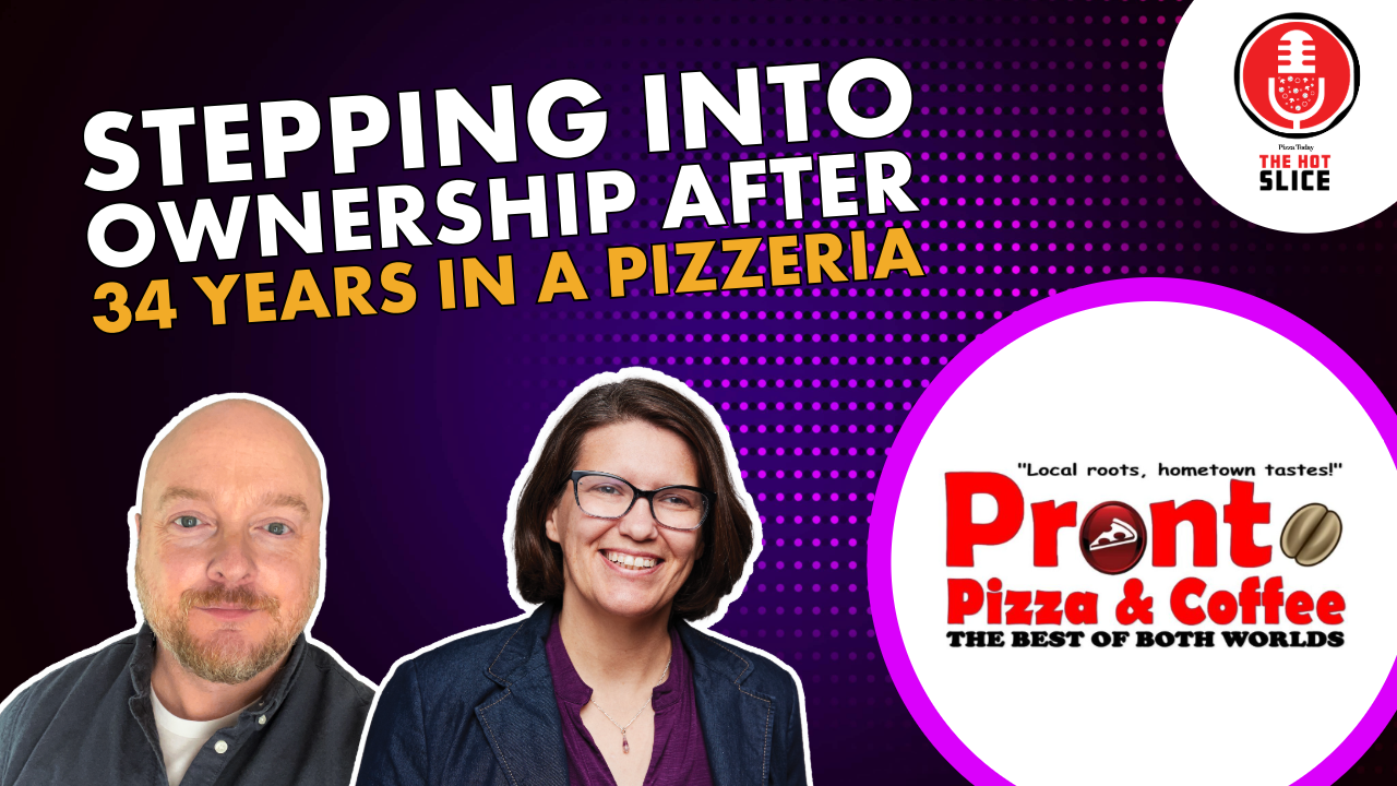 Charles Canaankamp, owner of Pronto Pizza & Coffee in Mansfield, Ohio on The Hot Slice Podcast with Pizza Today