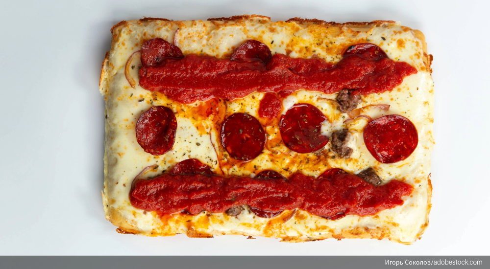 Image of Detroit-style pizza