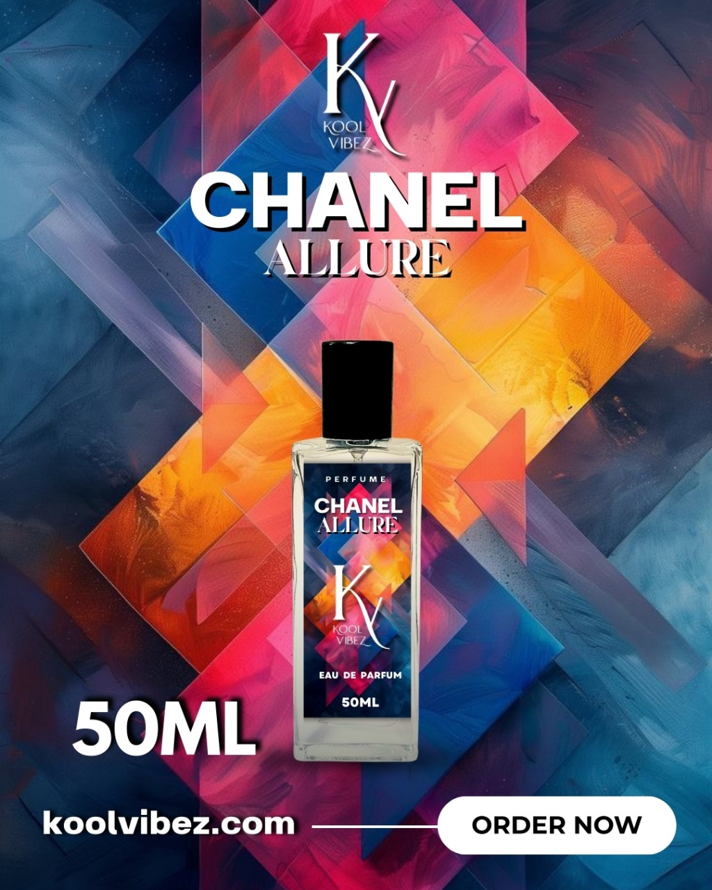 💎 CHANEL ALLURE | KOOL VIBEZ | 50ML EAU DE PARFUM